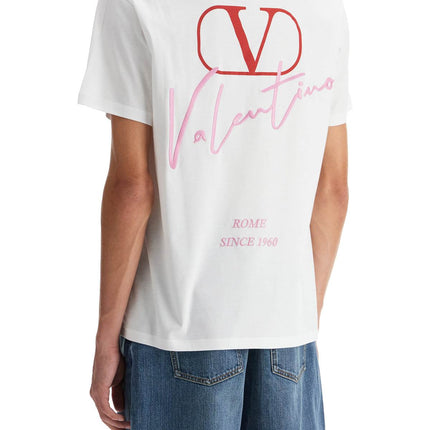 Valentino Garavani 't-shirt with embroidery and print design