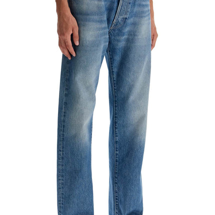 Valentino Garavani jeans with metallic v detail