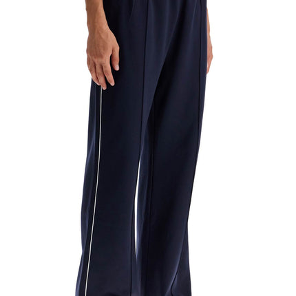 Valentino Garavani jogger pants with metallic v detail