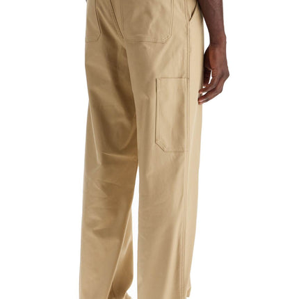 Valentino Garavani stretch canvas cargo pants for men.