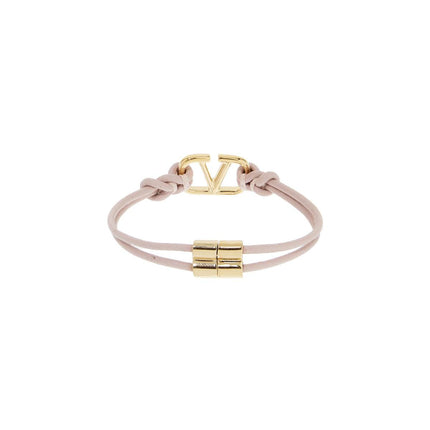 Valentino Garavani leather vlogo signature bracelet