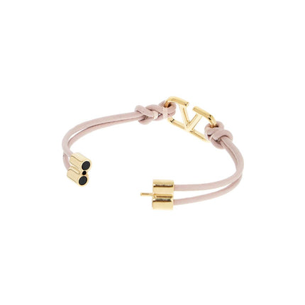 Valentino Garavani leather vlogo signature bracelet