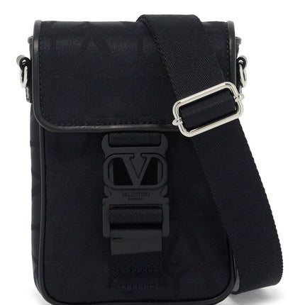 Valentino Garavani black iconographe mini crossbody bag