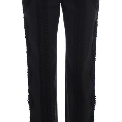 Eleganti pantaloni Black Toreero Capri