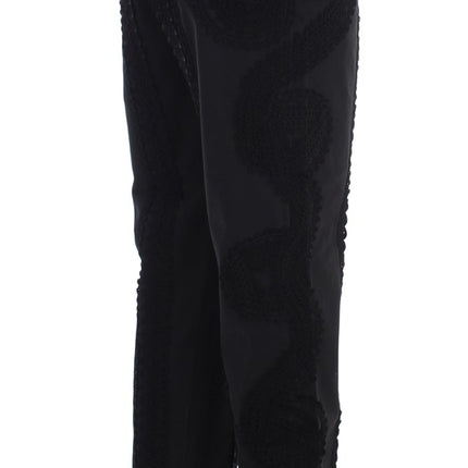 Eleganti pantaloni Black Toreero Capri