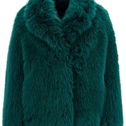 Stand Studio short hunter coat in faux fur