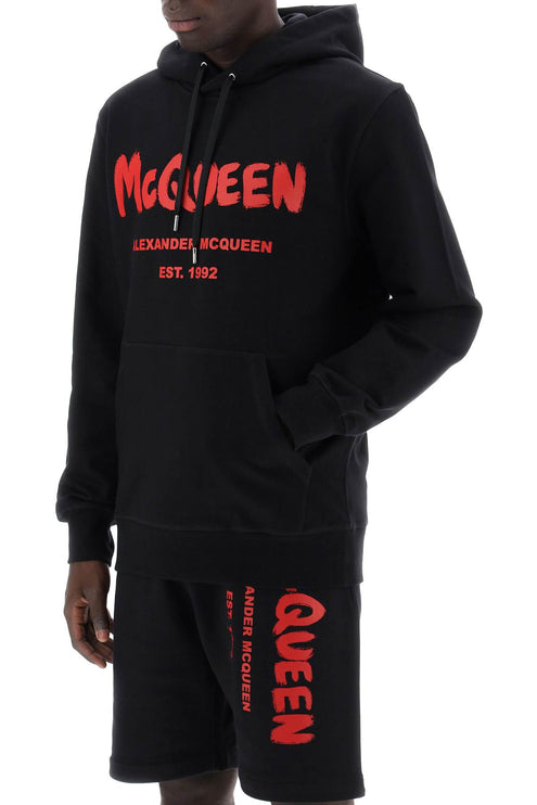 Alexander Mcqueen graffiti hoodie