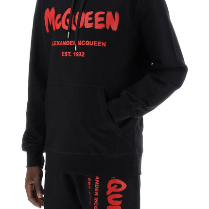 Alexander Mcqueen graffiti hoodie