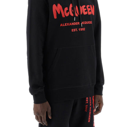 Alexander Mcqueen graffiti hoodie