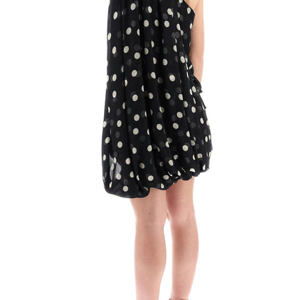 Stella McCartney silk polka dot mini dress