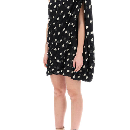 Stella McCartney silk polka dot mini dress