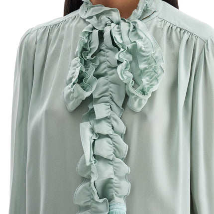 Valentino Garavani silk blouse with bow detail