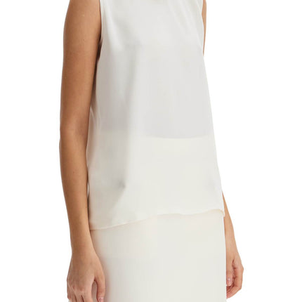 Valentino Garavani sleeveless silk top without