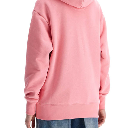 Valentino Garavani pink cotton hoodie with kangaroo pocket