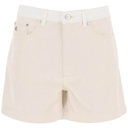 Stella McCartney banana denim shorts