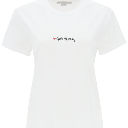 Stella McCartney t-shirt with embroidered signature