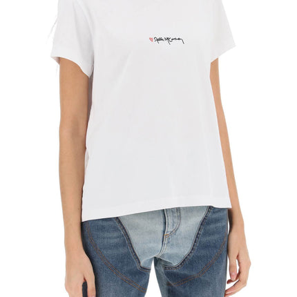 Stella McCartney t-shirt with embroidered signature