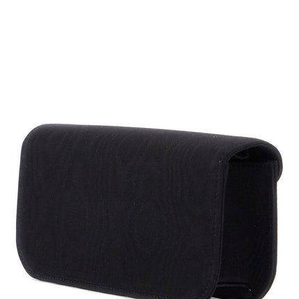 Valentino Garavani locò clutch in moire fabric