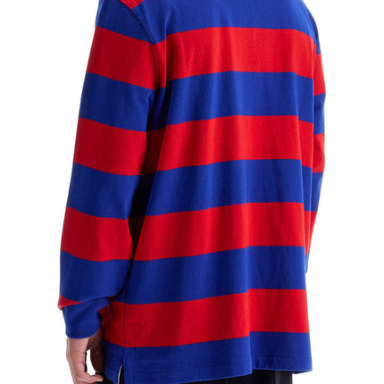 Polo Ralph Lauren long-sleeved striped polo shirt for