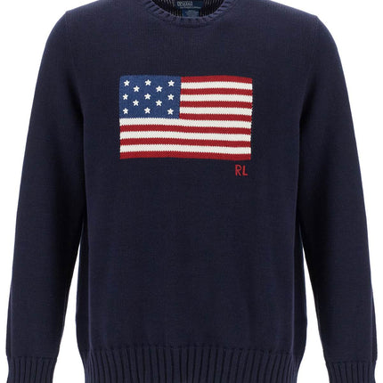 Polo Ralph Lauren sweater with american flag