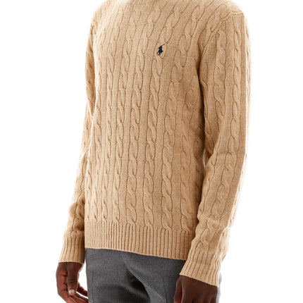 Polo Ralph Lauren cable knit wool-cashmere sweater