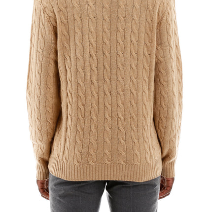 Polo Ralph Lauren cable knit wool-cashmere sweater