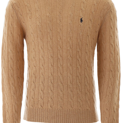 Polo Ralph Lauren cable knit wool-cashmere sweater