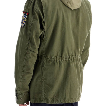 Polo Ralph Lauren herringbone military jacket