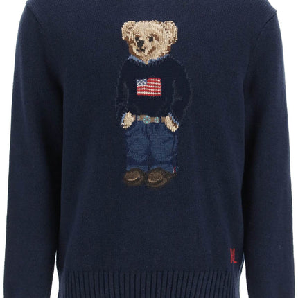 Polo Ralph Lauren polo bear cotton-linen sweater