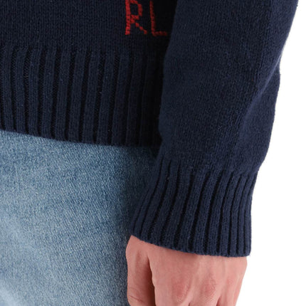 Polo Ralph Lauren polo bear cotton-linen sweater