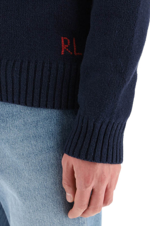 Polo Ralph Lauren polo bear cotton-linen sweater