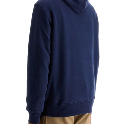 Polo Ralph Lauren blue cotton and polyester hoodie with embroidered logo