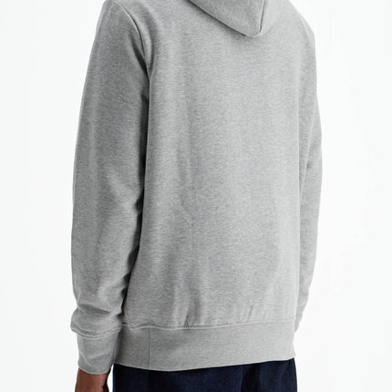 Polo Ralph Lauren men's gray cotton zip hoodie with polo logo