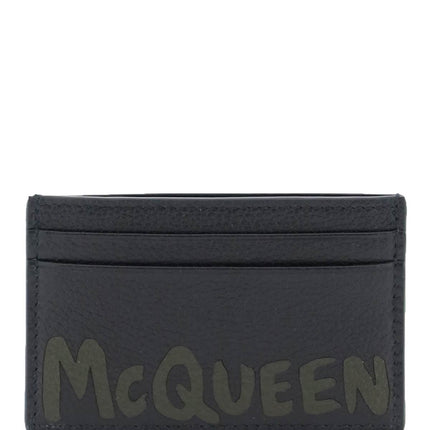 Alexander Mcqueen graffiti cardholder