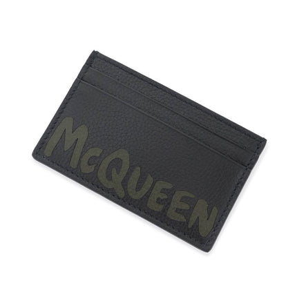 Alexander Mcqueen graffiti cardholder