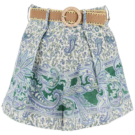 Zimmermann tuck ottie shorts