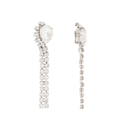 Alexander Mcqueen stud earrings with faceted stone