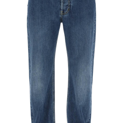 Alexander Mcqueen straight fit jeans in selvedge denim