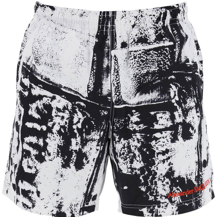 Alexander Mcqueen able women's beach shorts