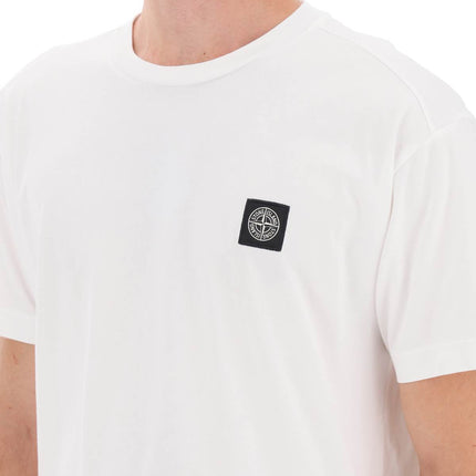 Stone Island logo patch t-shirt