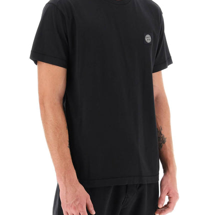 Stone Island logo patch t-shirt