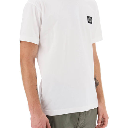 Stone Island logo patch t-shirt