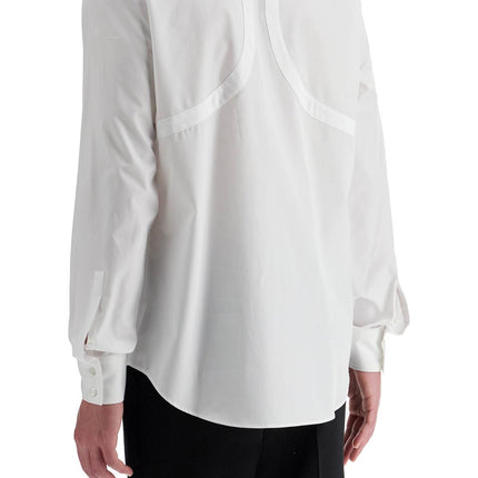 Alexander Mcqueen poplin harness shirt for men