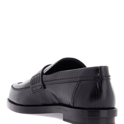 Alexander Mcqueen leather jupiter loafers for