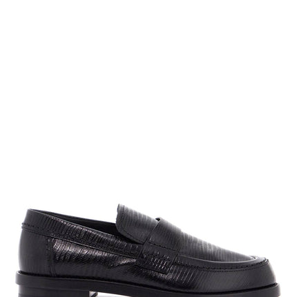 Alexander Mcqueen leather jupiter loafers for