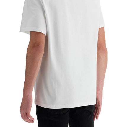 Alexander Mcqueen printed compact cotton t-shirt