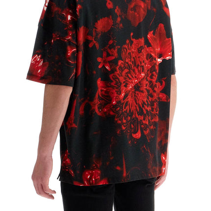 Alexander Mcqueen oversized printed t