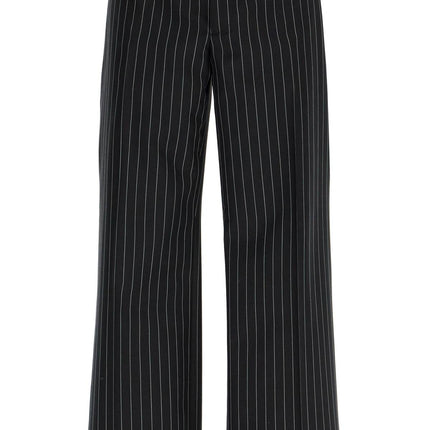 Alexander Mcqueen low-waisted pinstripe