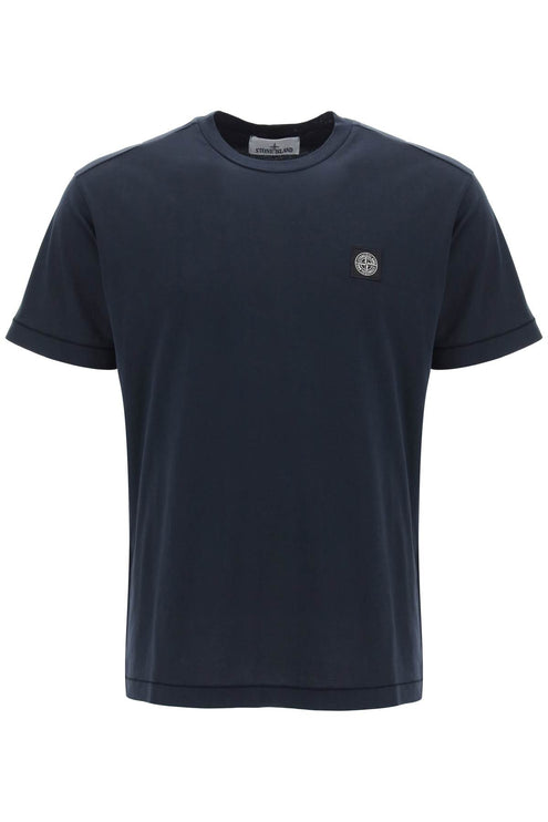 Stone Island logo patch t-shirt