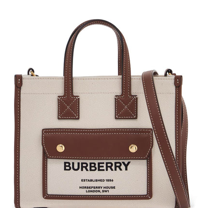 Burberry freya mini tote bag